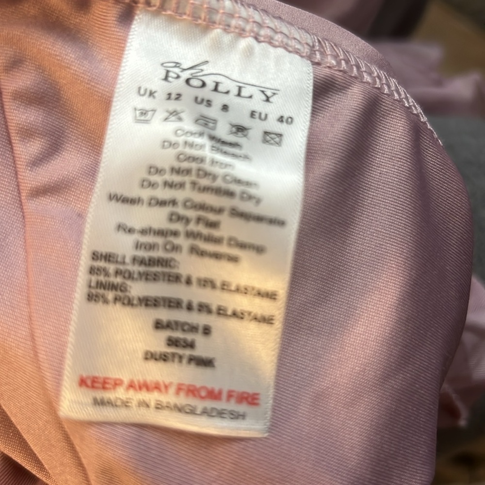 NEVALI
Bandeau Ruffle Detail Maxi Dress in Dusty Pink. NWT - Picture 6 of 6